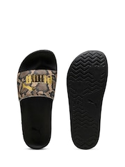 Puma Black Womens Leadcat 2.0 Snake Chic Slides - Image 4 of 6