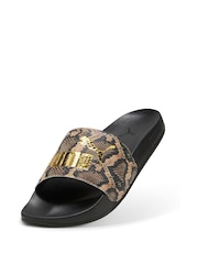 Puma Black Womens Leadcat 2.0 Snake Chic Slides - Image 5 of 6