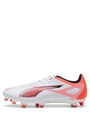 Puma White Womens ULTRA 5 PLAY FG/AG Football Boots - Image 2 of 6