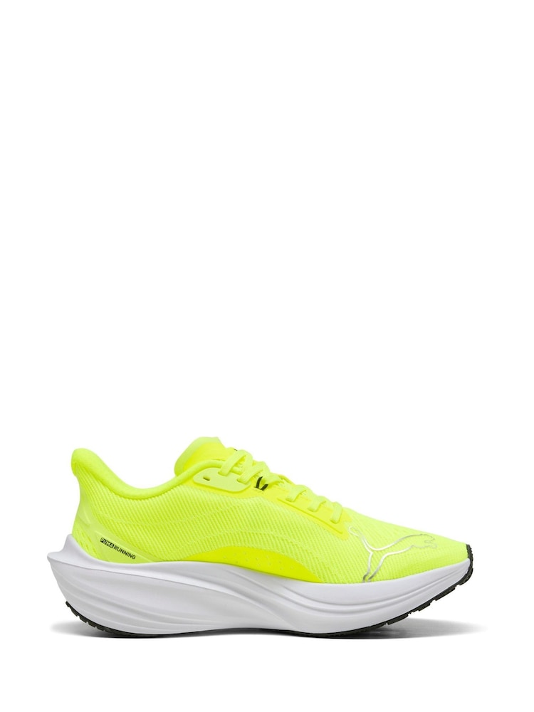 Puma Yellow Mens Darter Pro Running Shoes - Image 1 of 5