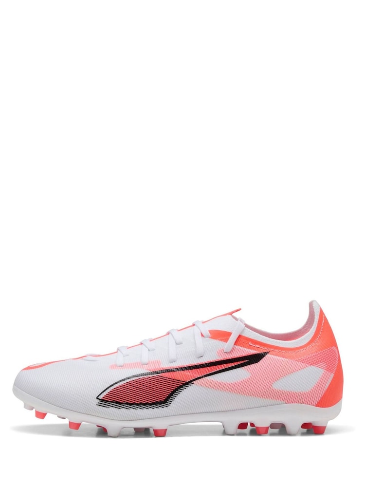 Puma White Mens ULTRA 5 MATCH MG Football Boots - Image 3 of 5