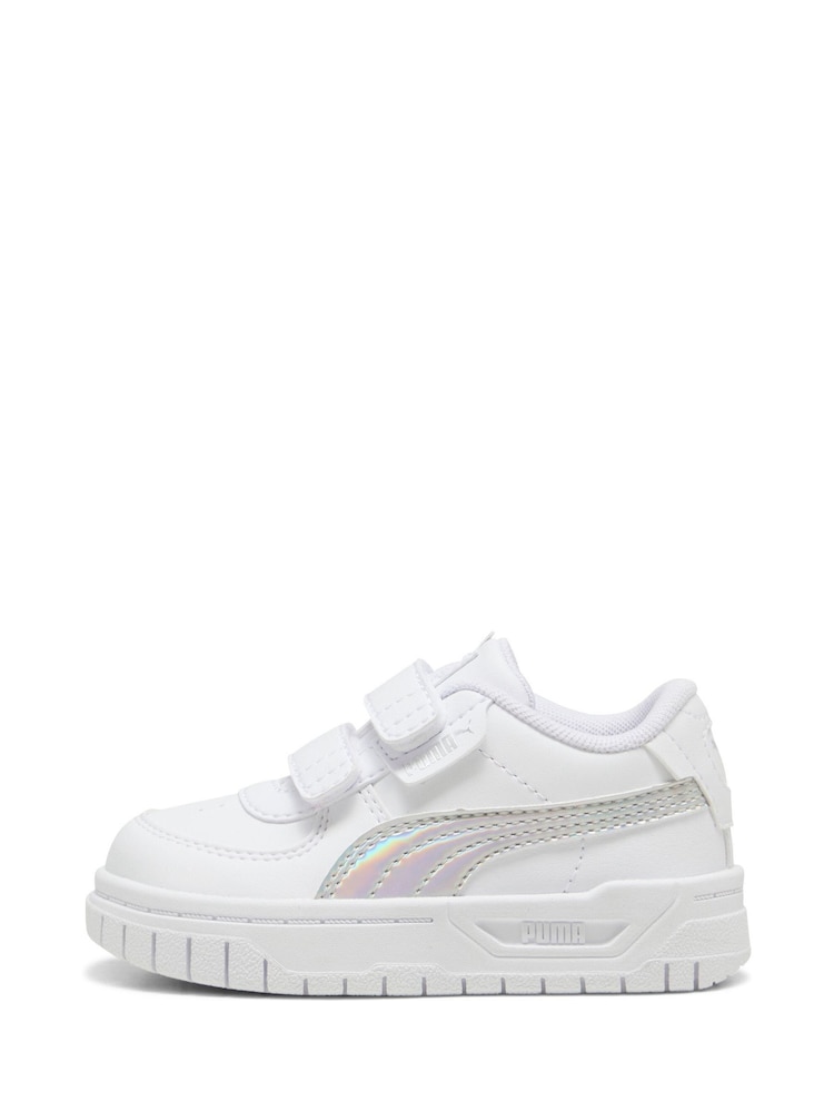 Puma White Toddlers Cali Dream Iridescent Sneakers - Image 2 of 6