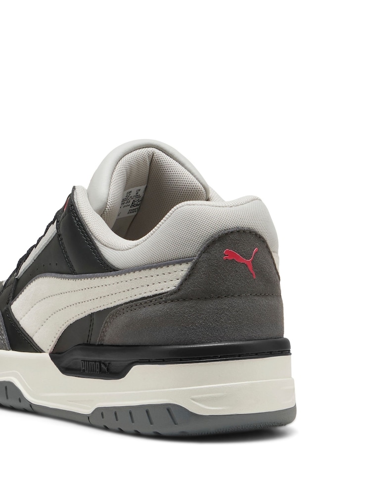 Puma Black Rebound Retro Sneakers - Image 6 of 6