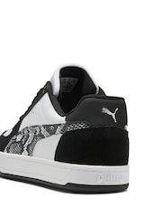 Puma Black Womens Caven 2.0 Snake Chic Sneakers - Image 6 of 6