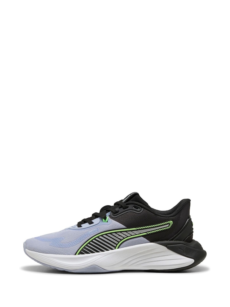 Puma Blue Womens PWR Hybrid Training Shoes - Image 2 of 6