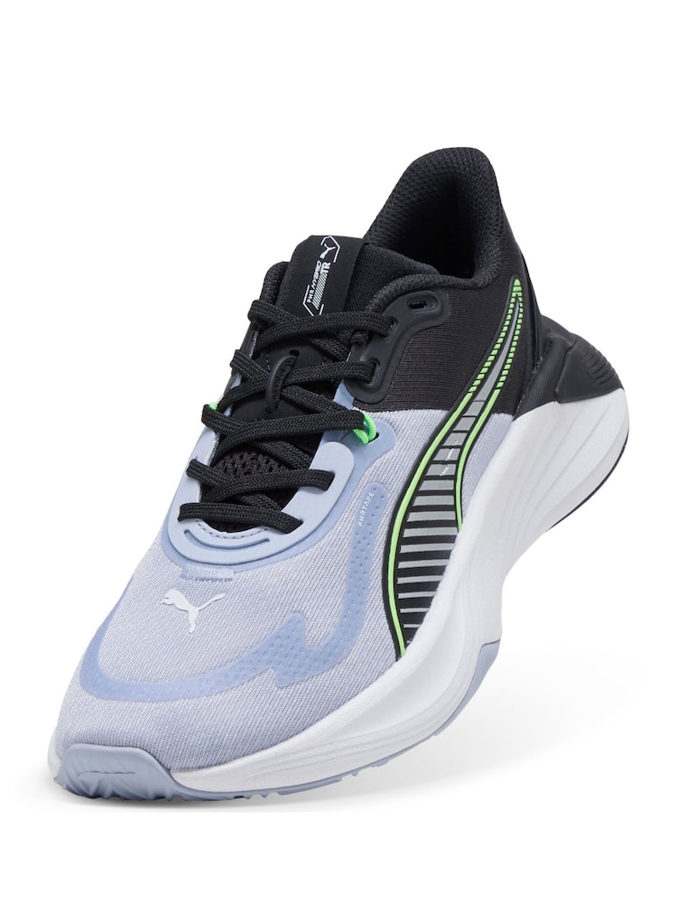Puma Blue Womens PWR Hybrid Training Shoes - Image 4 of 6