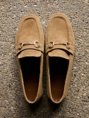 Mango Brown Buckle Suede Mules - Image 3 of 4