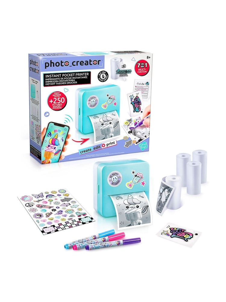 Canal Toys Photo Creator Instant Pocket Printer - Image 1 of 6