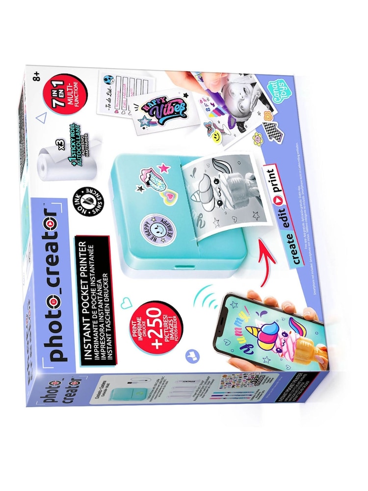 Canal Toys Photo Creator Instant Pocket Printer - Image 2 of 6