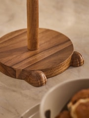 Natural Bunny Wood Kitchen Roll Holder - Image 4 of 5