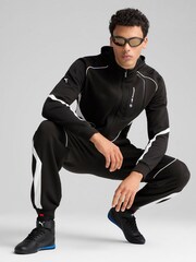 Puma Black Mens BMW M Motorsport Hooded Jacket - Image 1 of 5