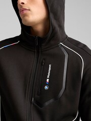 Puma Black Mens BMW M Motorsport Hooded Jacket - Image 3 of 5