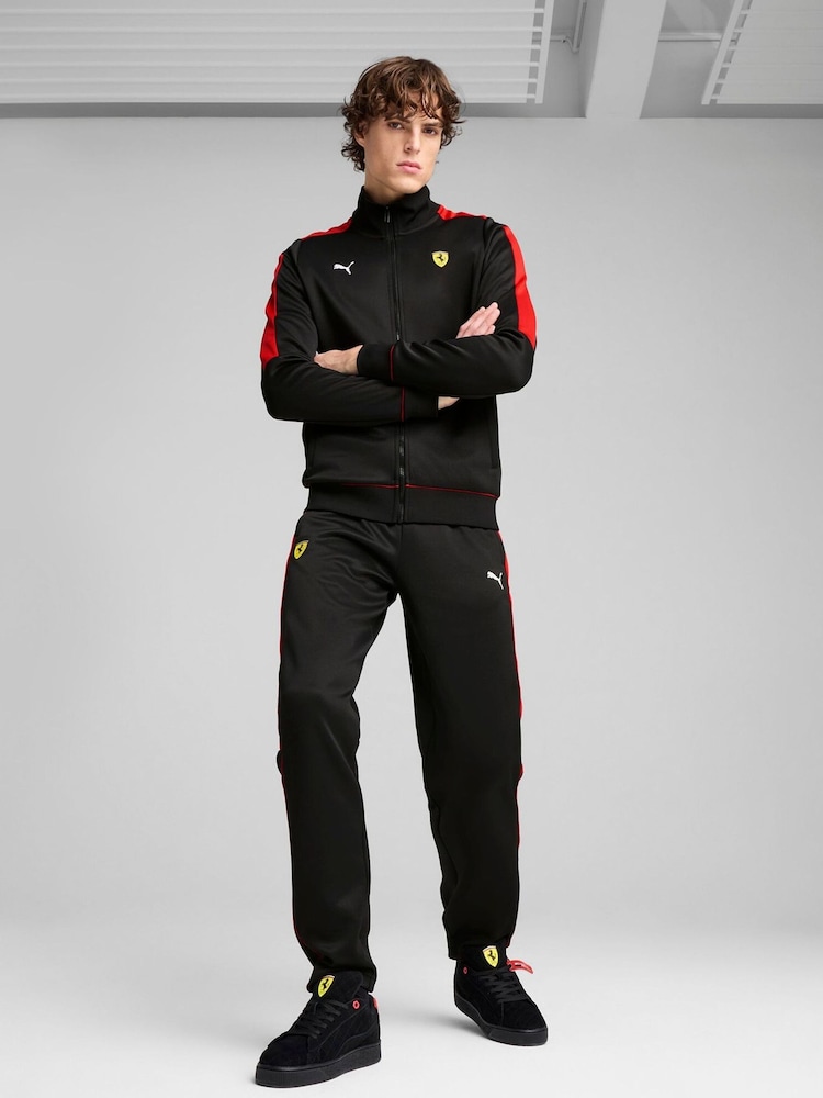 Puma Black Mens Scuderia Ferrari Race MT7 Jacket - Image 1 of 5