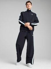 Puma Blue Mens T7 Oversized Track Jacket - Image 1 of 4
