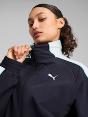 Puma Blue Mens T7 Oversized Track Jacket - Image 3 of 4