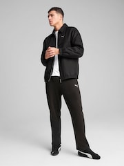Puma Black Mens Wardrobe Relaxed Retro Football Jacket - Image 1 of 5