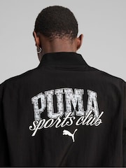 Puma Black Mens Class Bomber Jacket - Image 3 of 5