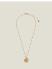 Accessorize 14ct Plated Celestial Diamante Pendant Necklace - Slika 2 iz 4