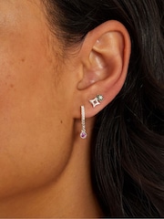 Accessorize Sterling Sparkle Stud and Hoop Earrings 5 Pack - Slika 2 iz 2