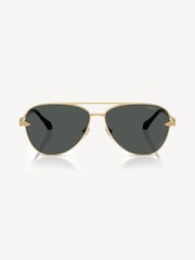 Versace Gold Ve2283 Pilot Sunglasses - Image 4 of 5