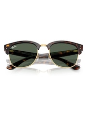 Ray Ban Clubmaster Reverse Square Brown Sunglasses - Image 1 of 6