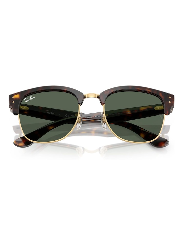 Ray Ban Clubmaster Reverse Square Brown Sunglasses - Image 1 of 6