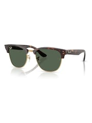 Ray Ban Clubmaster Reverse Square Brown Sunglasses - Image 2 of 6