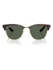 Ray Ban Clubmaster Reverse Square Brown Sunglasses - Image 5 of 6