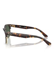 Ray Ban Clubmaster Reverse Square Brown Sunglasses - Image 6 of 6