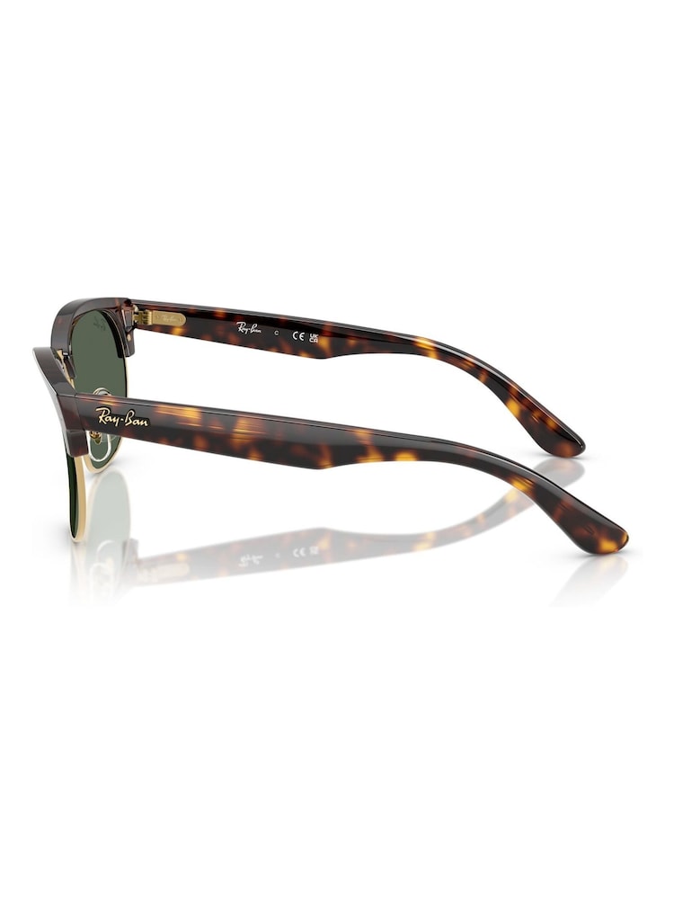 Ray Ban Clubmaster Reverse Square Brown Sunglasses - Image 6 of 6