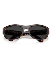 Ray Ban Mega Balorama Pillow Brown Sunglasses - Image 1 of 6
