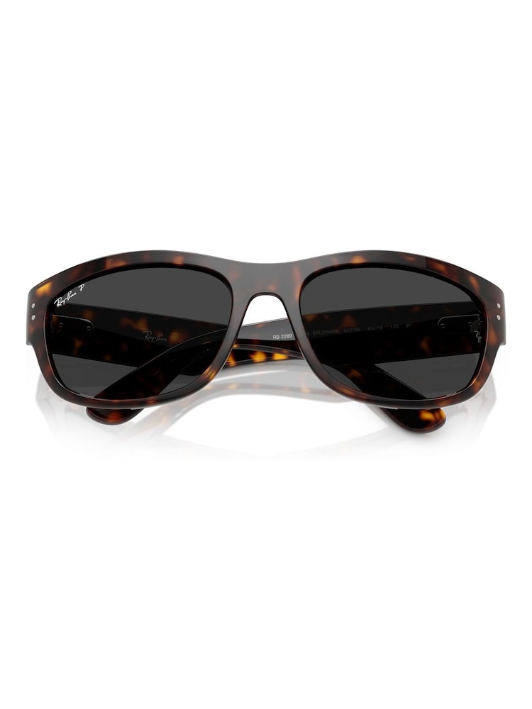 Ray Ban Mega Balorama Pillow Brown Sunglasses - Image 1 of 6