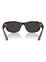 Ray Ban Mega Balorama Pillow Brown Sunglasses - Image 4 of 6