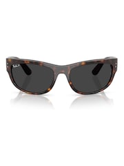 Ray Ban Mega Balorama Pillow Brown Sunglasses - Image 6 of 6