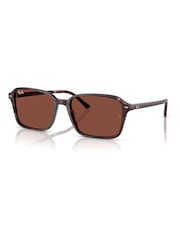 Ray Ban Purple Raimond Square Sunglasses - Image 2 of 6