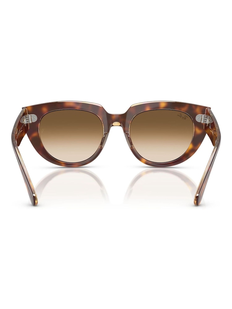 Ray Ban Doreen Square Brown Sunglasses - Image 6 of 6