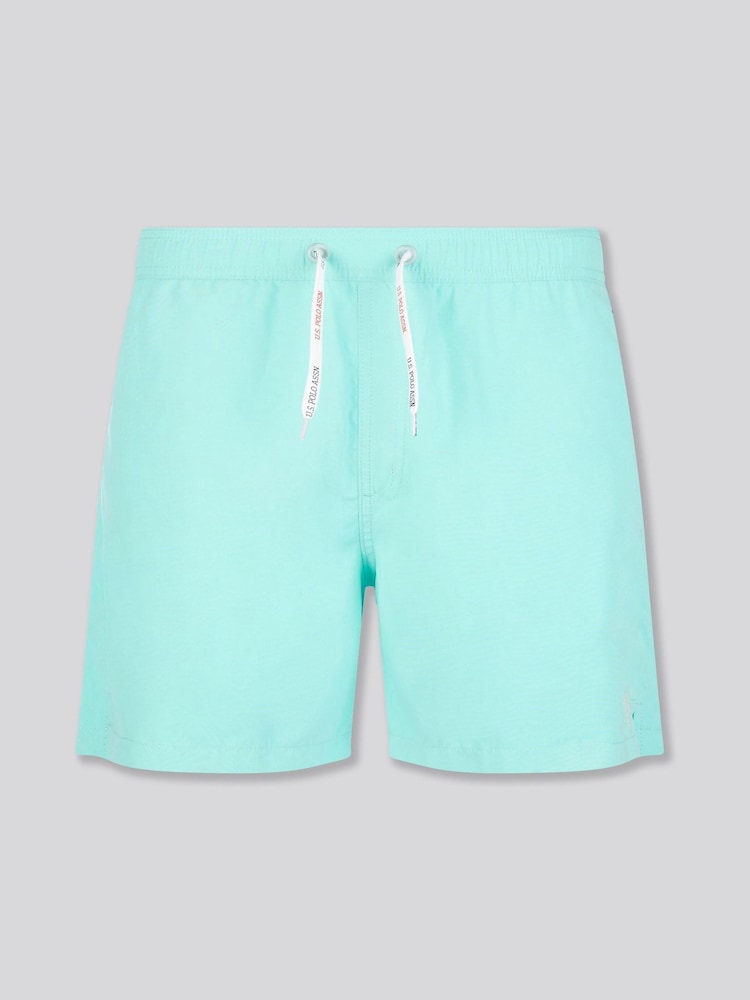 U.S. Polo Assn. Blue Mens Core Swim Shorts - Image 1 of 4