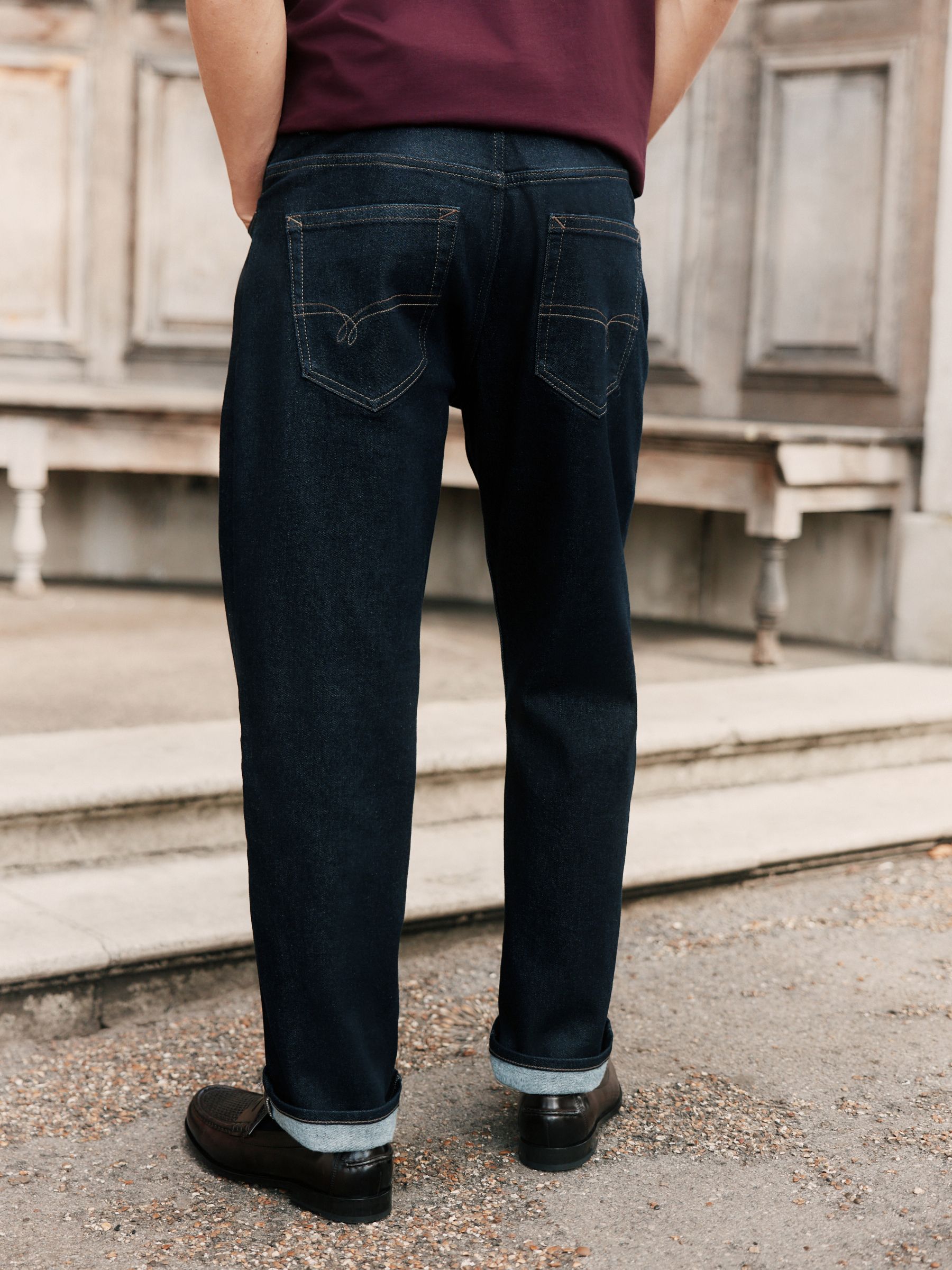 パンツ FEELS. STANDARD STRAIGHT DENIM INDIGO Buy Indigo Blue