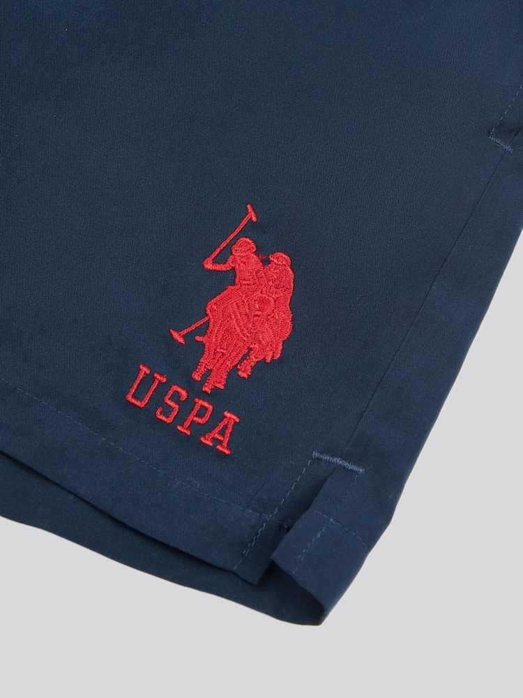 U.S. Polo Assn. Blue Mens Player 3 Swim Shorts - Image 4 of 5