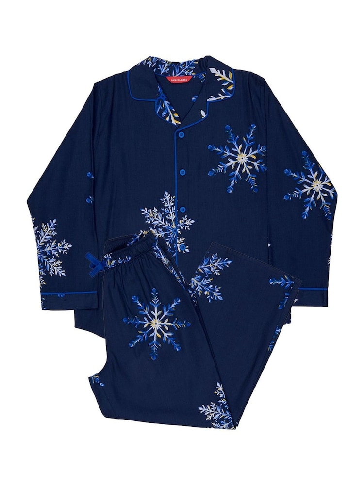 Cyberjammies Blue Minijammies Printed Long Sleeve Pyjamas Set - Image 4 of 4 Cyberjammies Blue Minijammies Printed Long Sleeve Pyjamas Set - Image 4 of 4