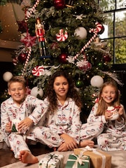 Cyberjammies Red Minijammies Printed Jersey Long Sleeve Pyjamas Set - Image 4 of 4