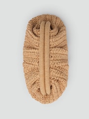 Mango Brown Jute Clutch Bag - Image 2 of 4