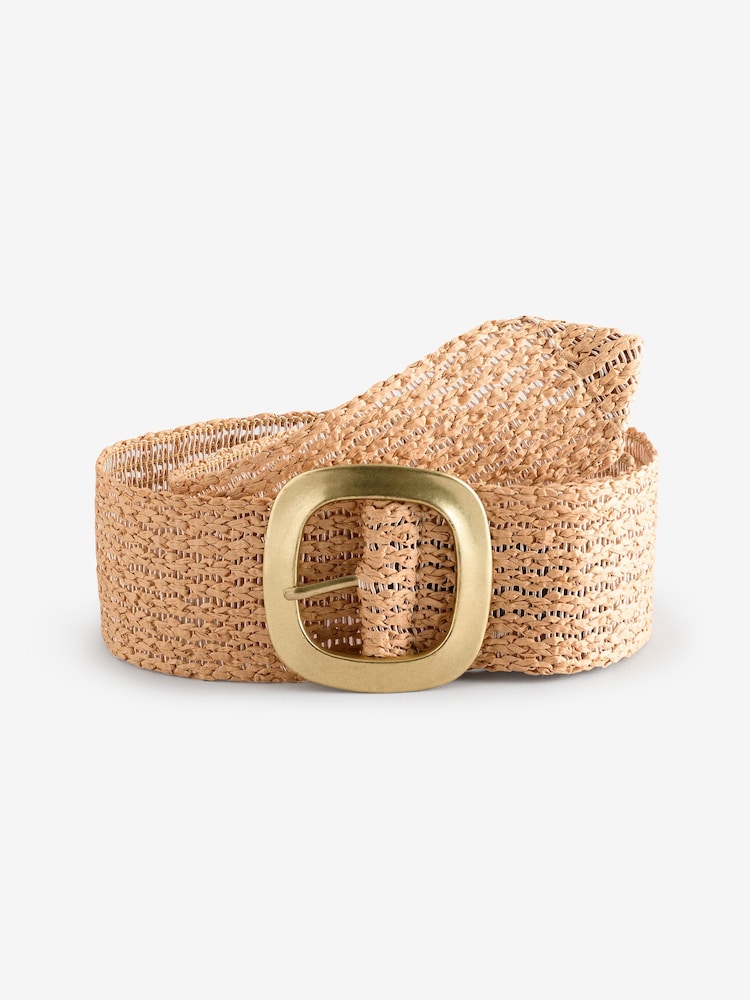 Mango Brown Jute Belt - Image 1 of 1