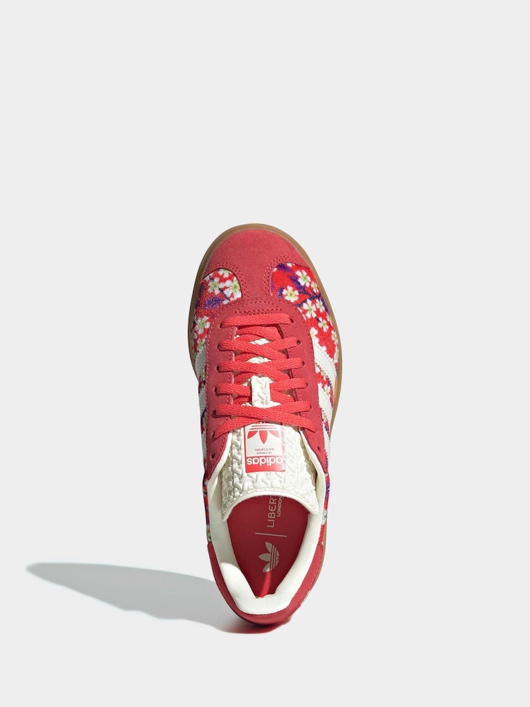 Buy adidas Originals Red Gazelle Bold x Liberty London Lace Junior