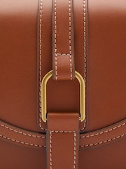 Mango Brown Buckle Shoulder Bag - Image 3 of 3