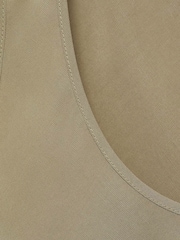 Mango Brown Sleeveless Asymmetric Top - Image 6 of 7