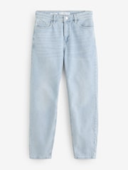 Mango Blue Comfort High Rise Jeans - Image 6 of 7