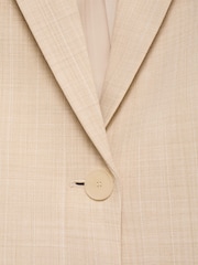 Mango Cream Structured Suit Jacket - Image 7 of 7
