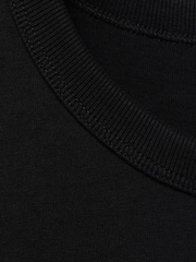 Mango Black Short-Sleeved Cotton Tank Top - Image 6 of 6