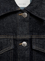 Mango Blue Denim Jacket - Image 6 of 6